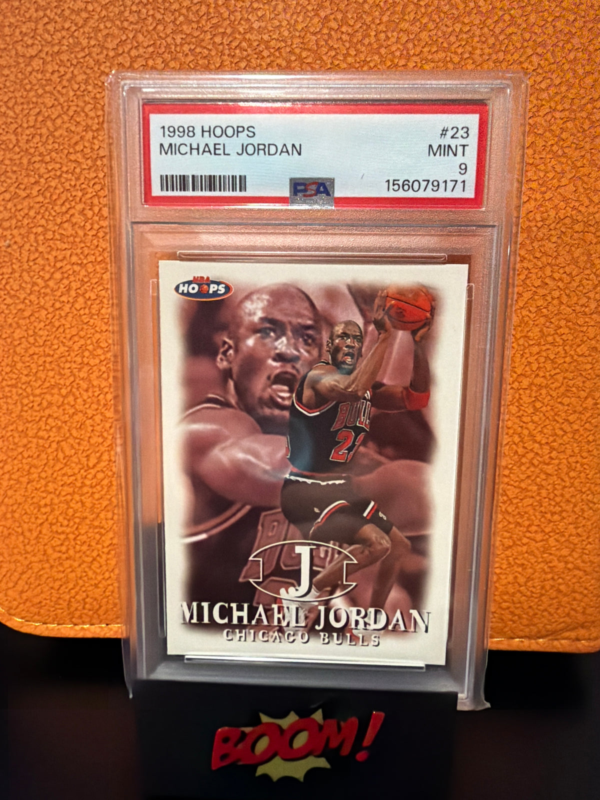 1998 Hoops Michael Jordan Chicago Bulls PSA 9