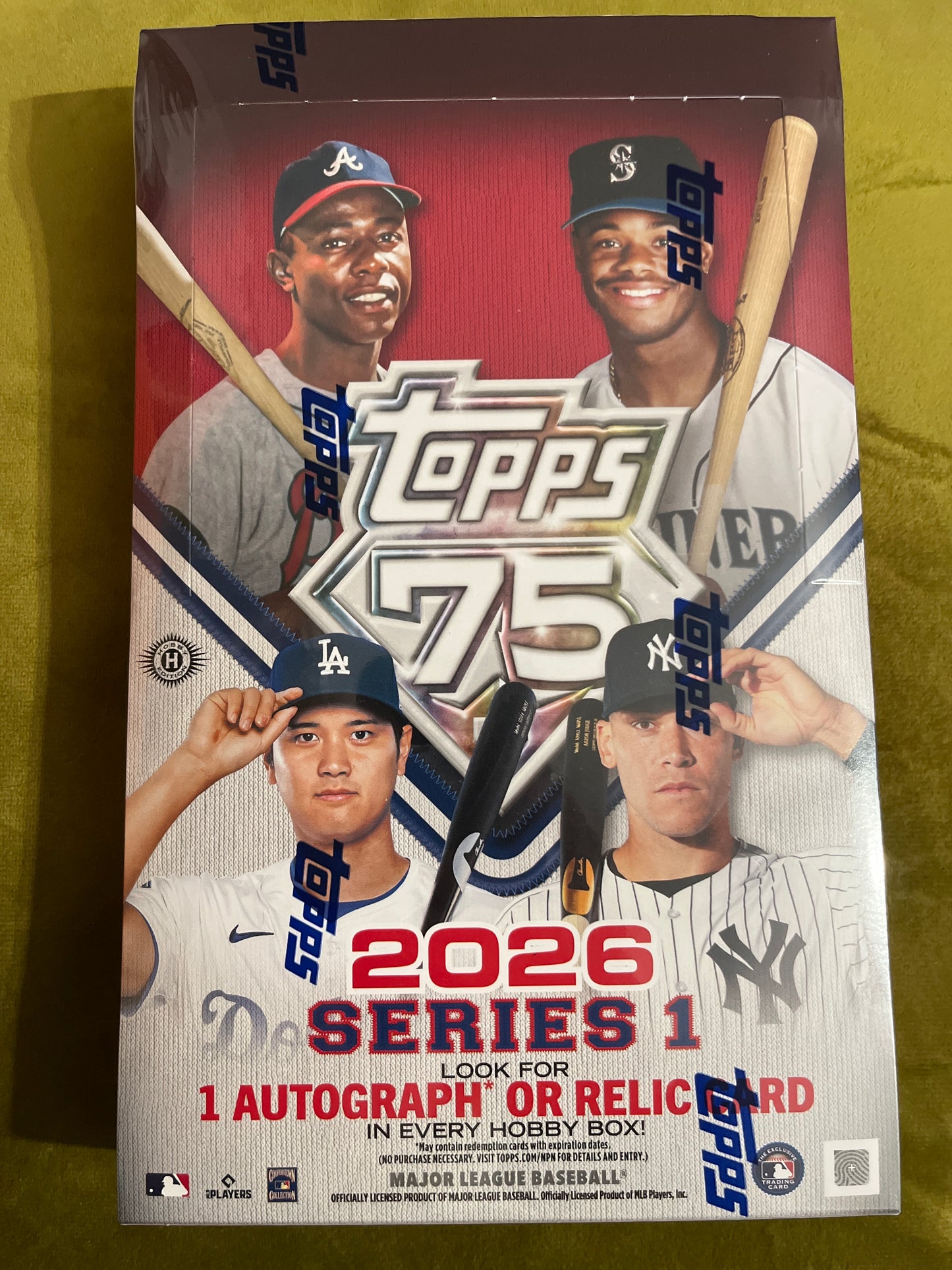 Topps 75 Series 1 2026 Baseball Hobby Box