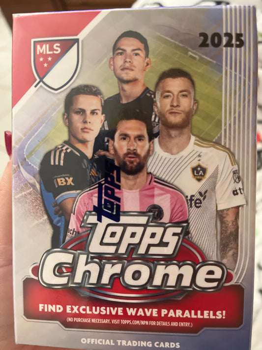 MLS Topps Chrome 2025 Soccer Blaster