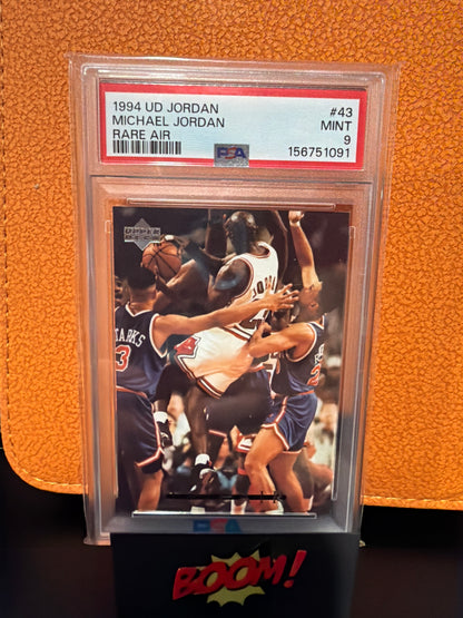 1994 UD Jordan Michael Jordan Rare Air PSA 9