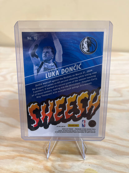 Luka Doncic NBA Hoops Sheesh