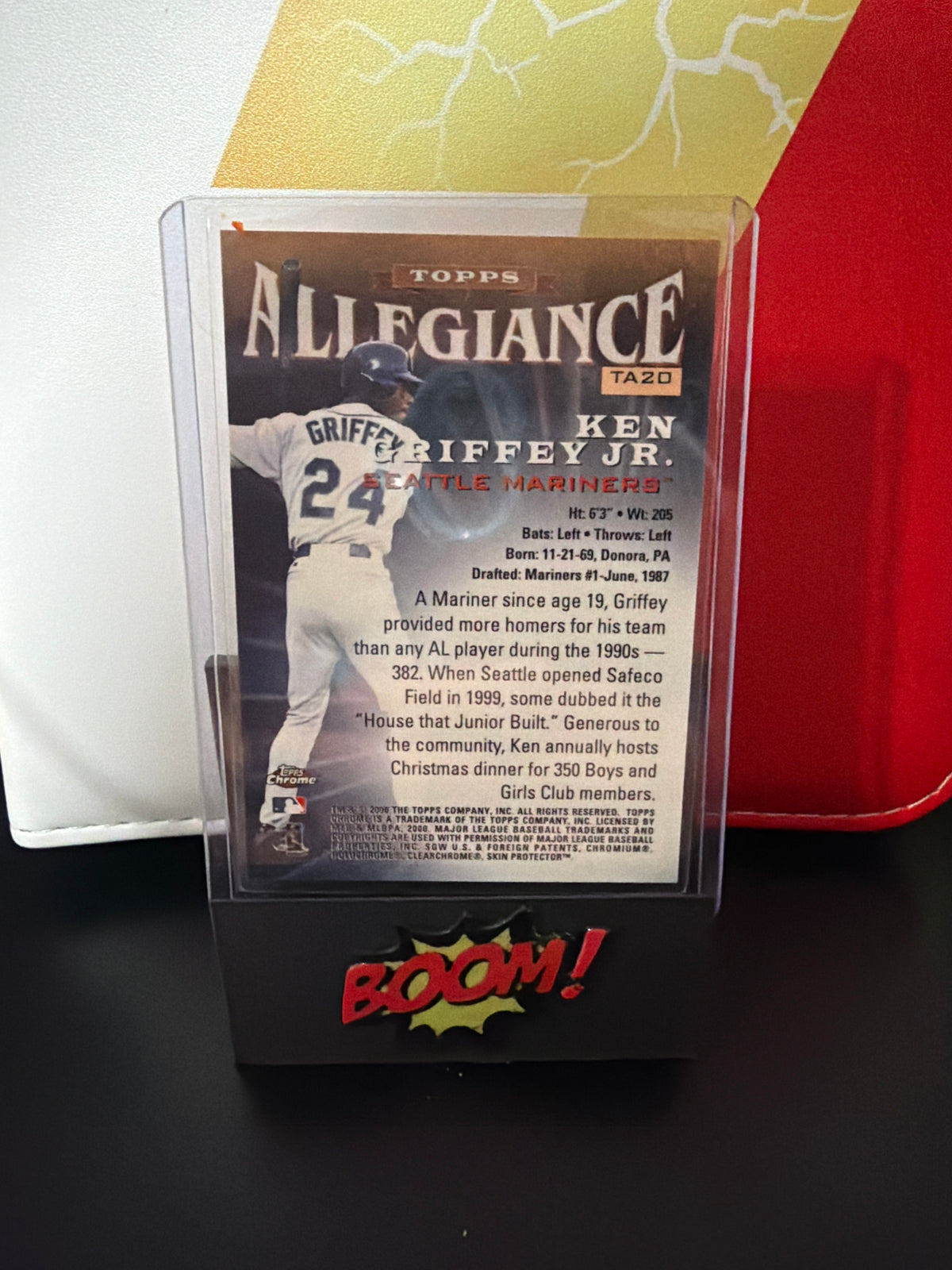 Topps Chrome Allegiance Ken Griffey Jr. 13 Seasons Outfield