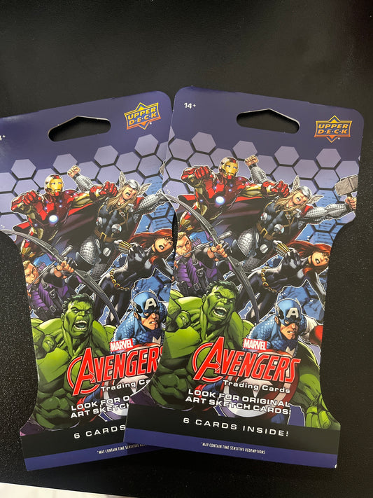 Avengers Marvel Upper Deck packs