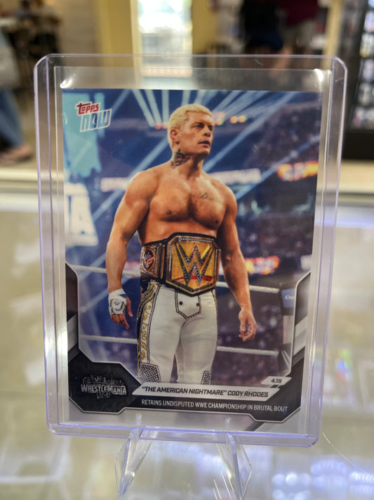 Topps Cody Rhodes “The American Nightmare”