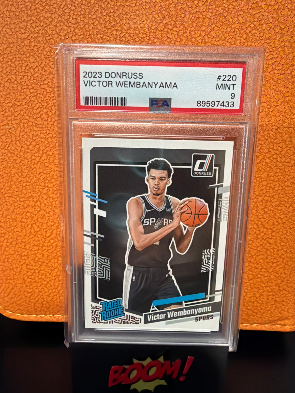 2023 Donruss Victor Wembanyama Spurs PSA 9