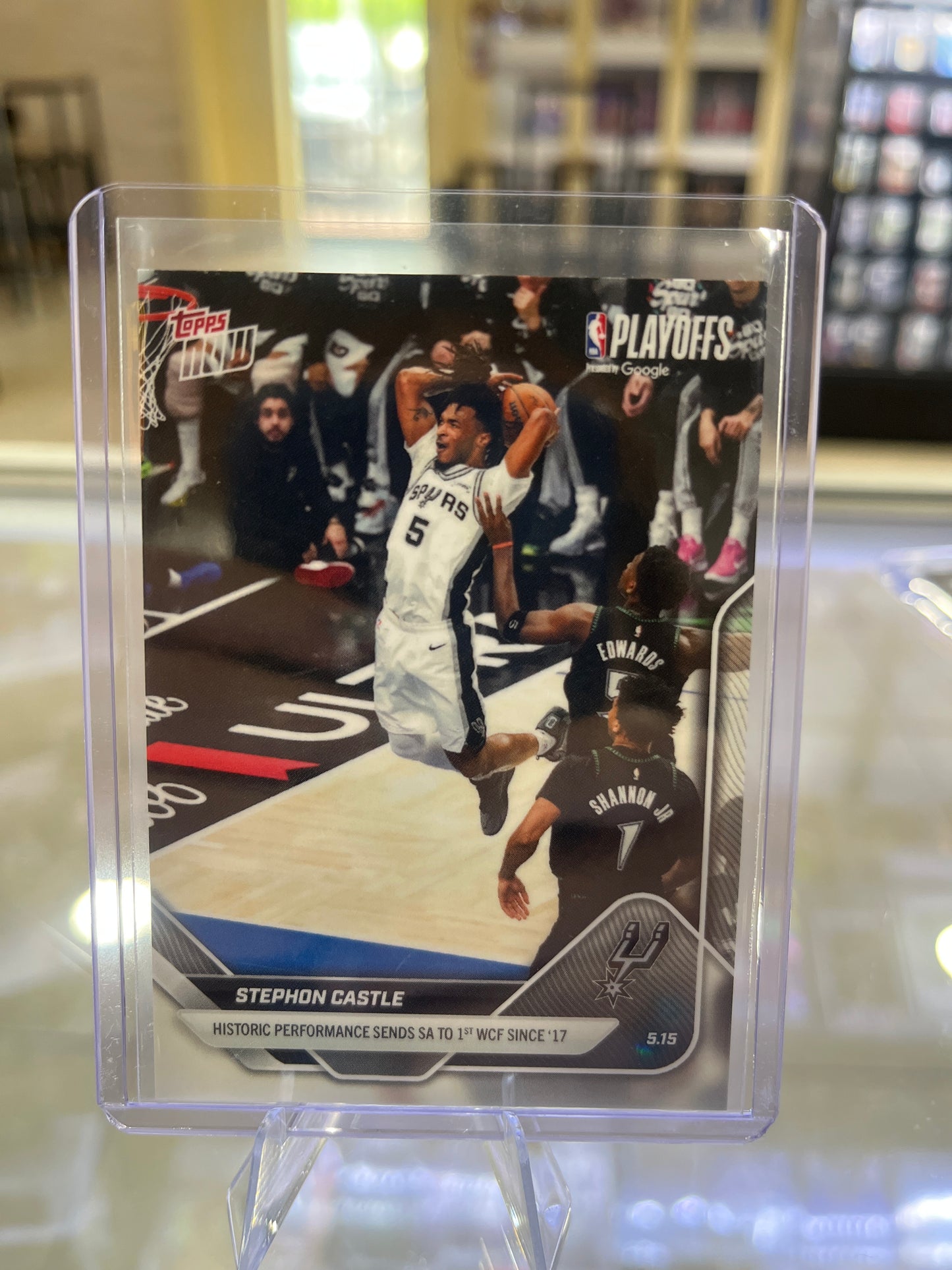 Topps Now 2026 Stephon Castle