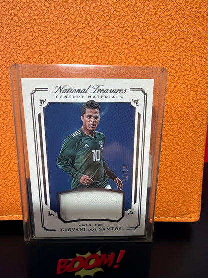 National Treasures Century Materials 44/99 Giovani Dos Santos Mexico