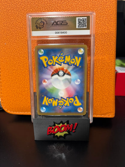 2021 P.M. Japanese SWSH Fa/Ice Rider Calyrex Vmax Silver Lance AGS 10 Pokemon