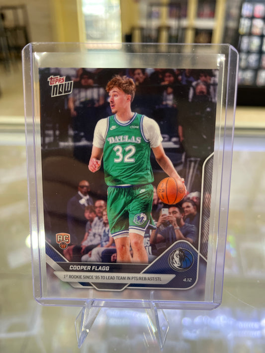 Topps Now RC Cooper Flagg
