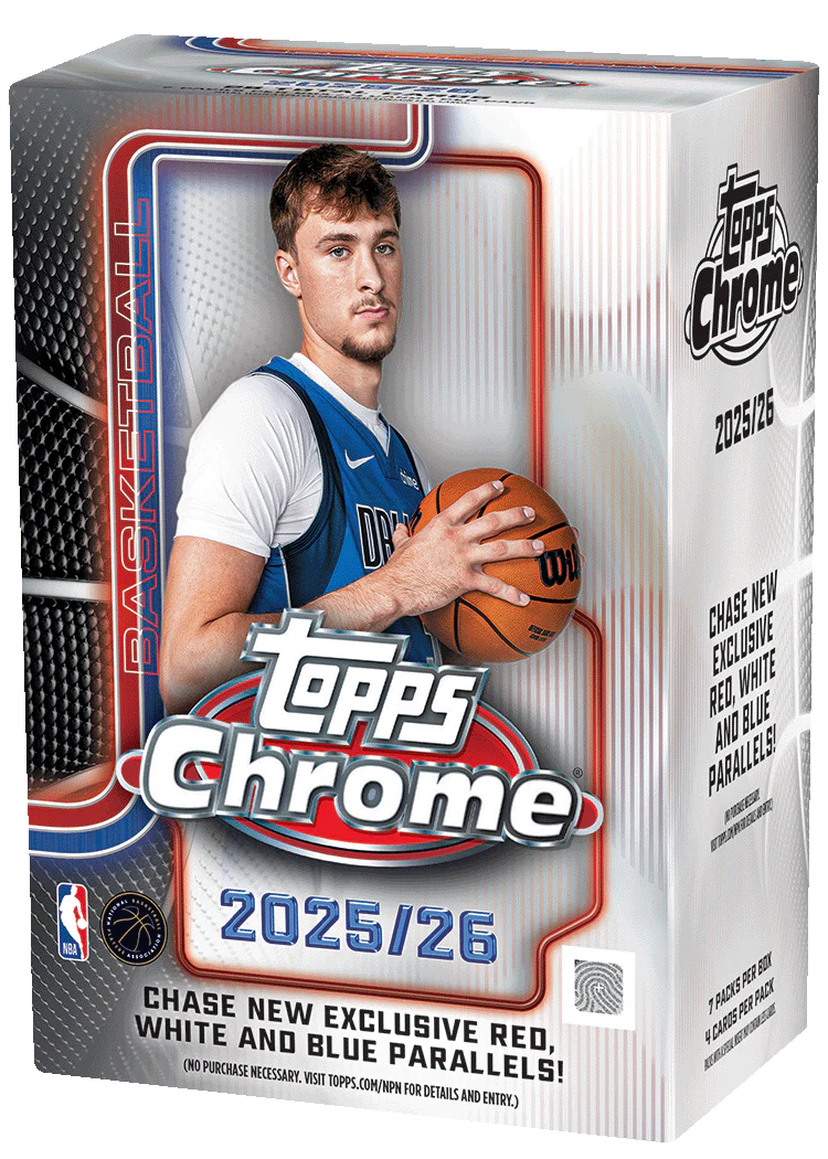 TOPPS CHROME basketball BLASTER 2025