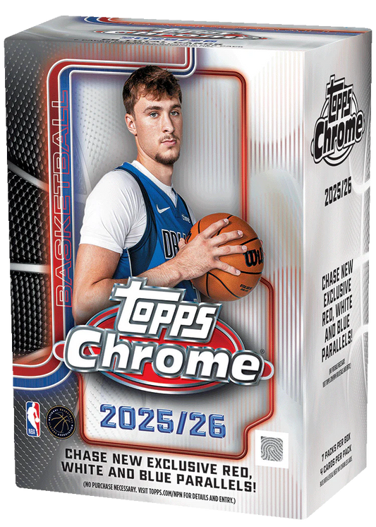 TOPPS CHROME basketball BLASTER 2025