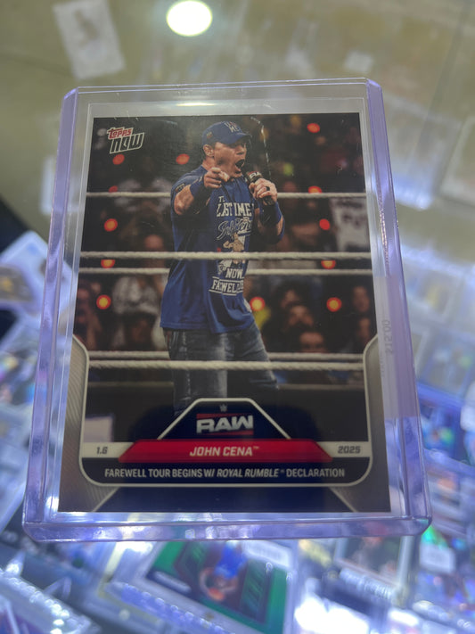 Topps Now John Cena 2025