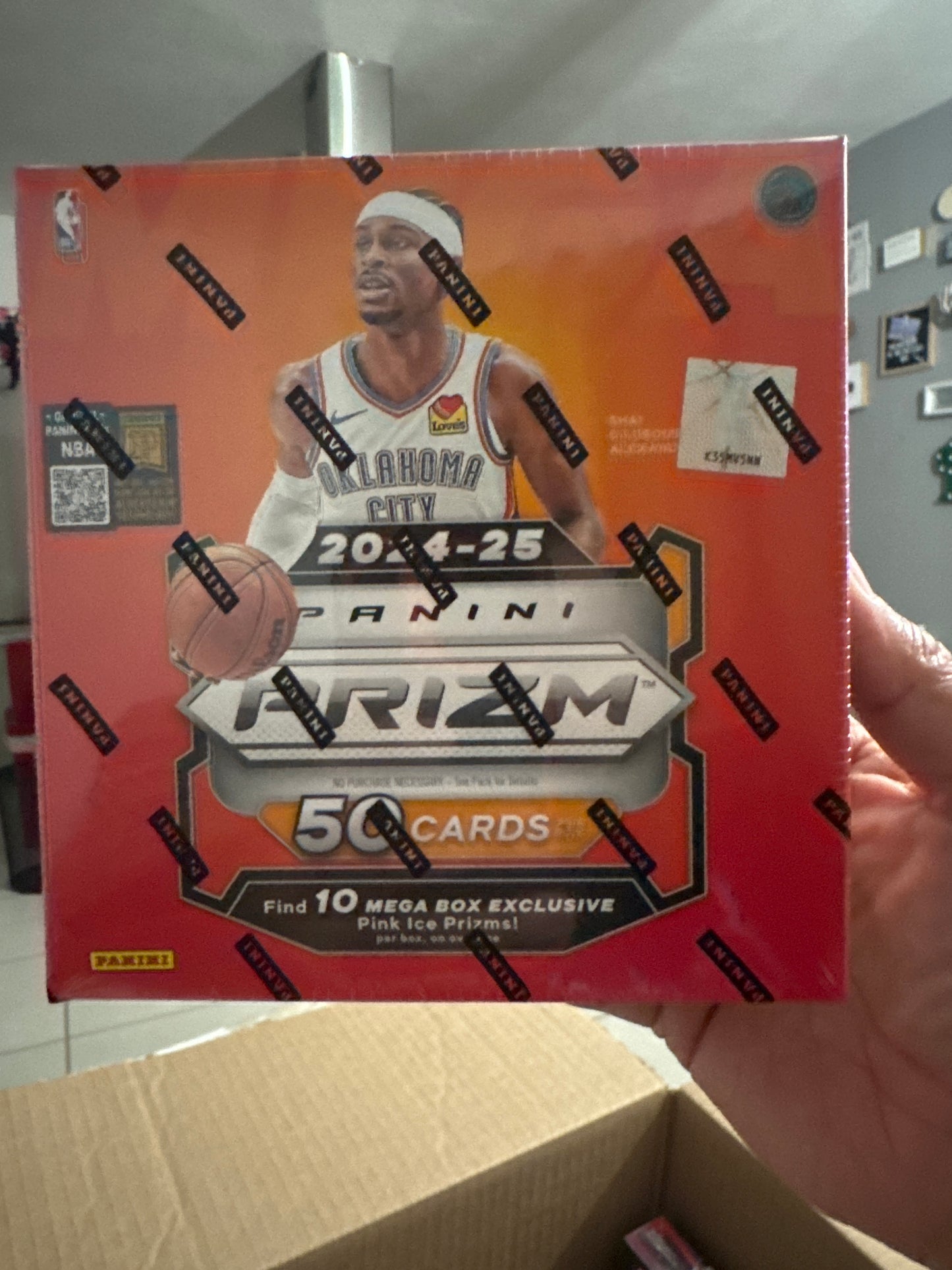 2024-25 Panini Prizm Mega Box pink ice