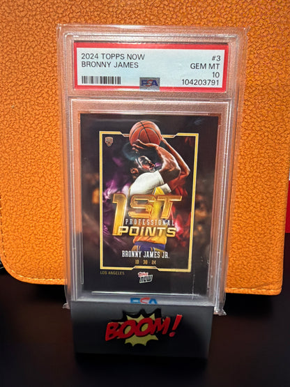 2024 Topps Now Bronny James Jr. Los Angeles PSA 10