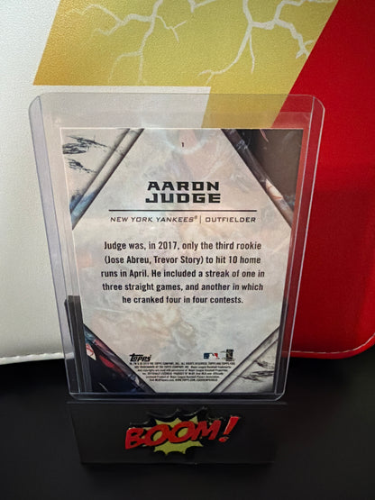Fire Topps New York Yankees Aaron Judge