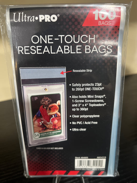 Ultra Pro One-Touch Resealable Bags