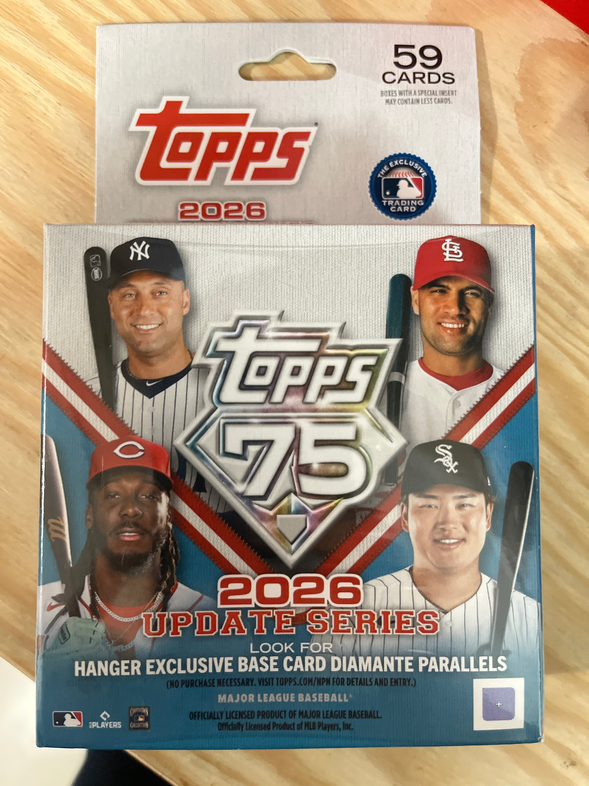 Topps 75 2026 update series hanger