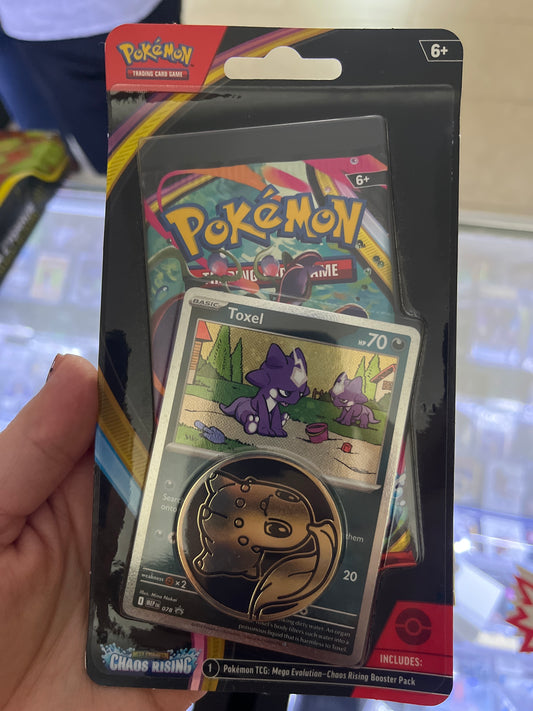 Pokemon CHAOS RISING hanger pack