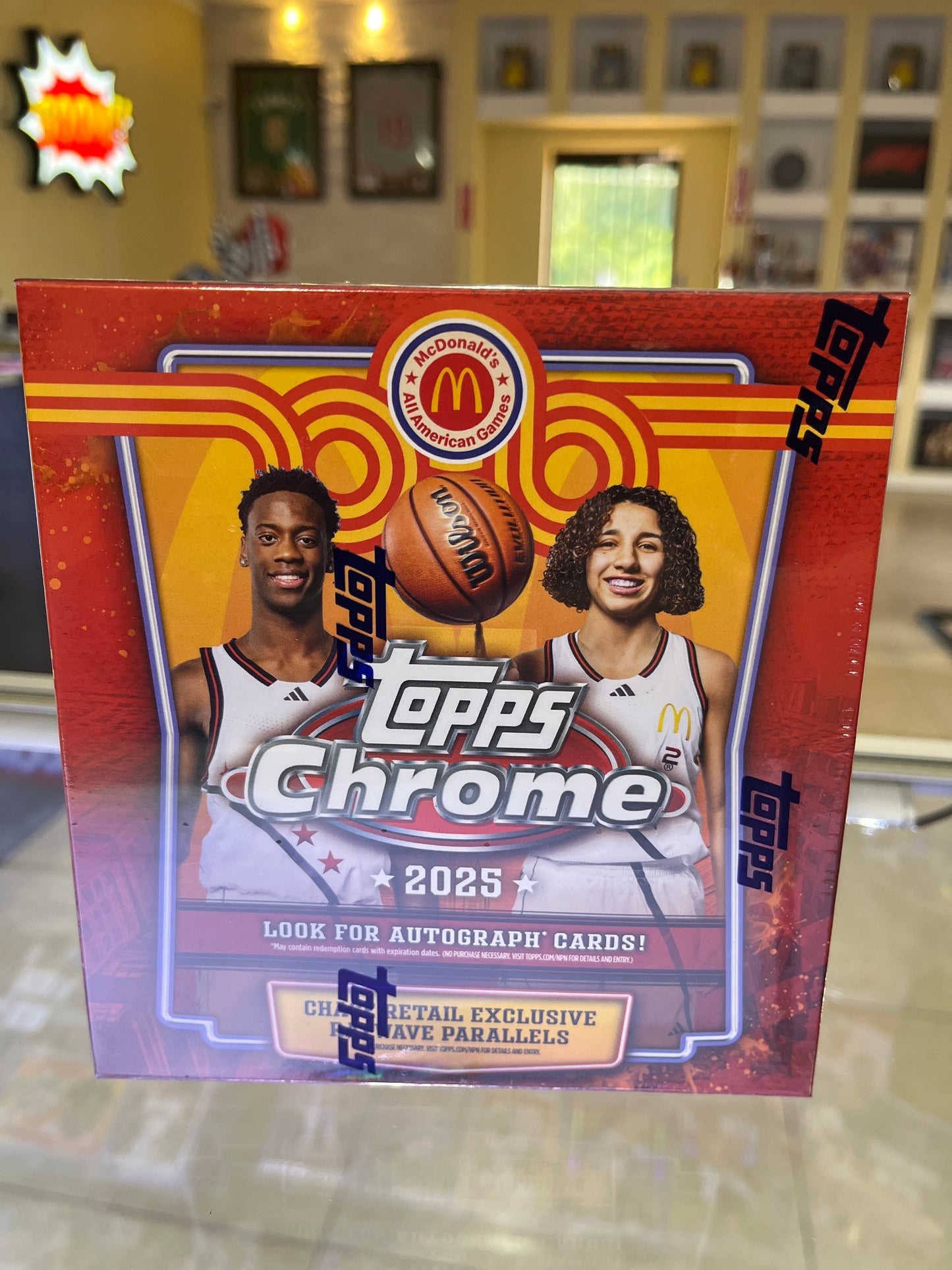Topps Chrome Mc Donald’s All American Games Basketball Mega Box