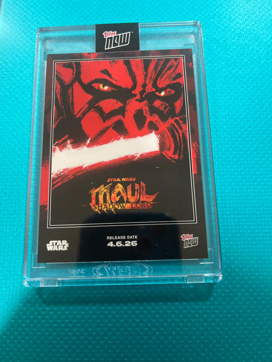 Topps Now Darth Maul Shadow Lord