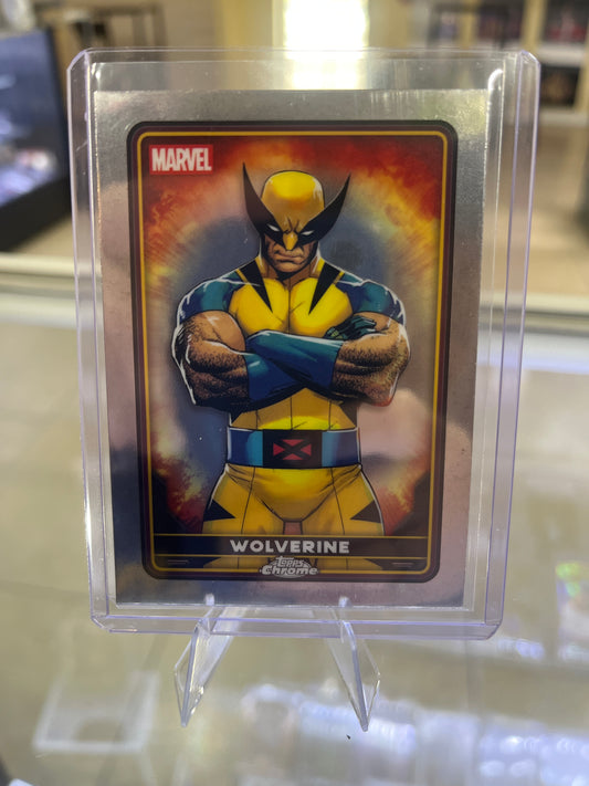 Marvel Topps Chrome Deadpool Wolverine
