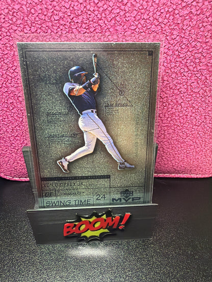 Upper Deck MVP Ken Griffey Jr. Of Mariners Swing Time 24