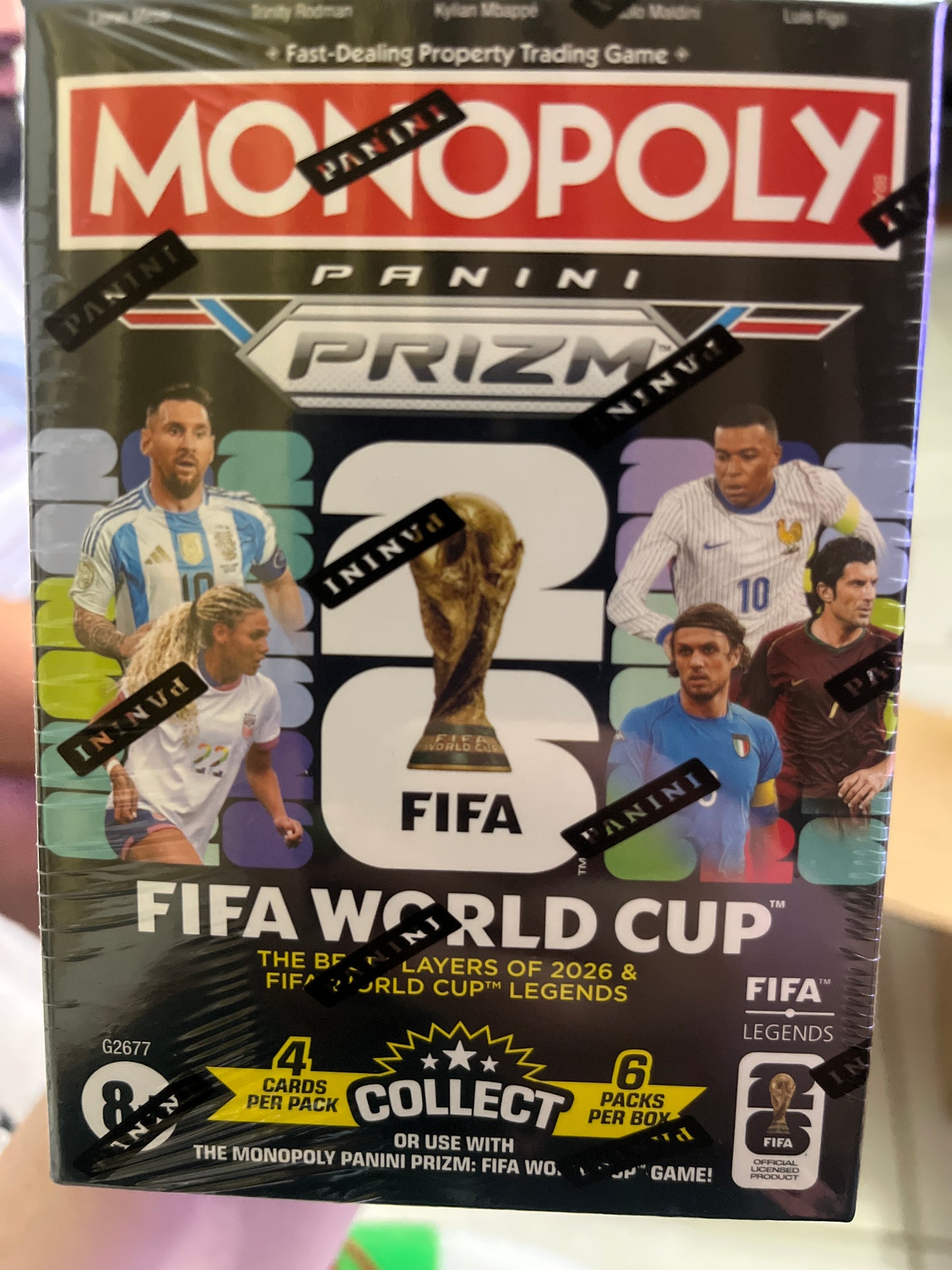 Panini Prizm Monopoly FIFA World Cup Blaster 2025