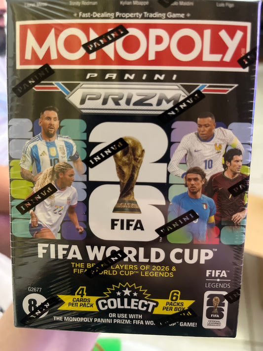 Panini Prizm Monopoly FIFA World Cup Blaster 2025