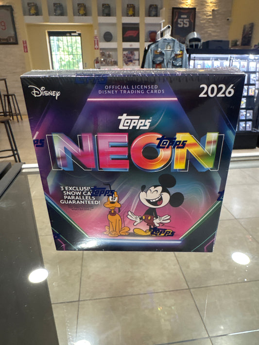 Topps Neon Disney 2026 Mega Box