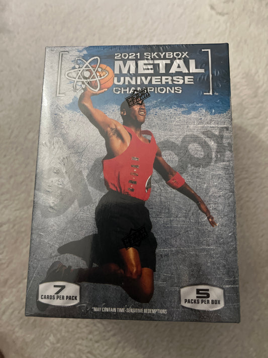 2021 Metal Universe Champions Blaster