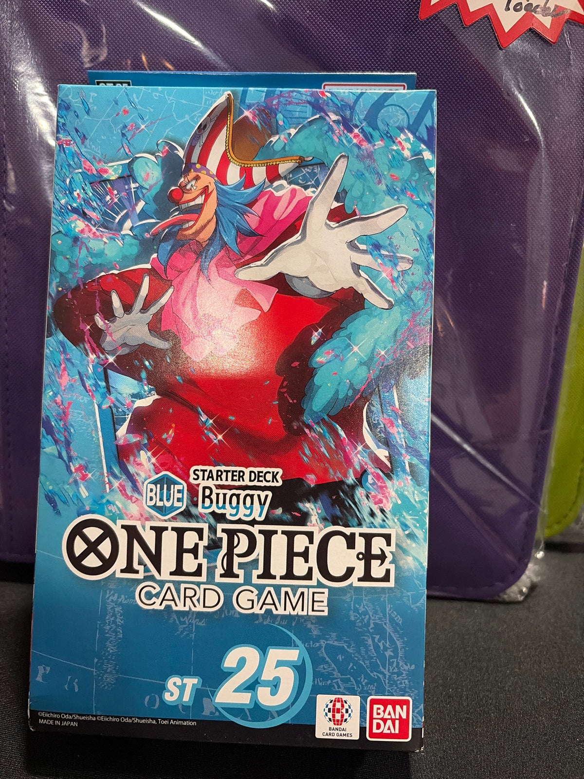 One Piece St 25 Blue Starter Deck Buggy