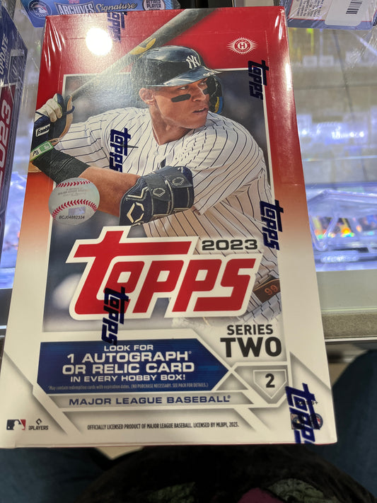 Topps 2023 series two Baseball Hobby Box