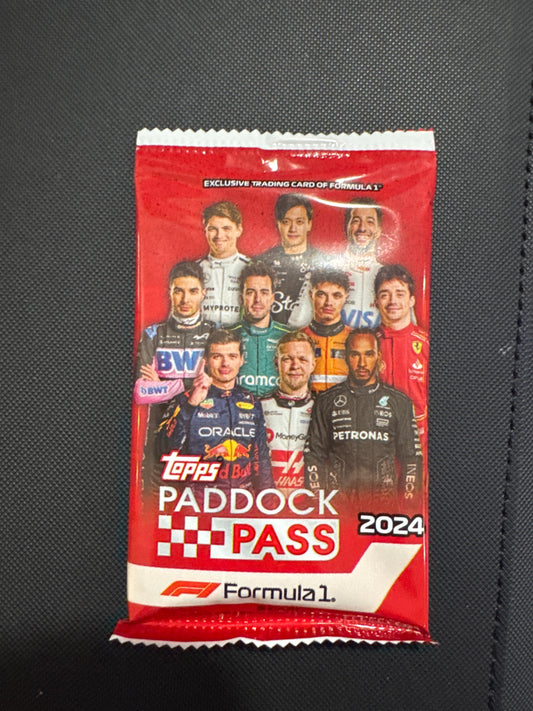 F1 paddock pass pack