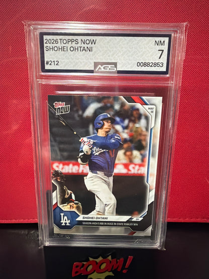 2026 Topps Now Shohei Ohtani AGS 7 Los Angeles Dodgers