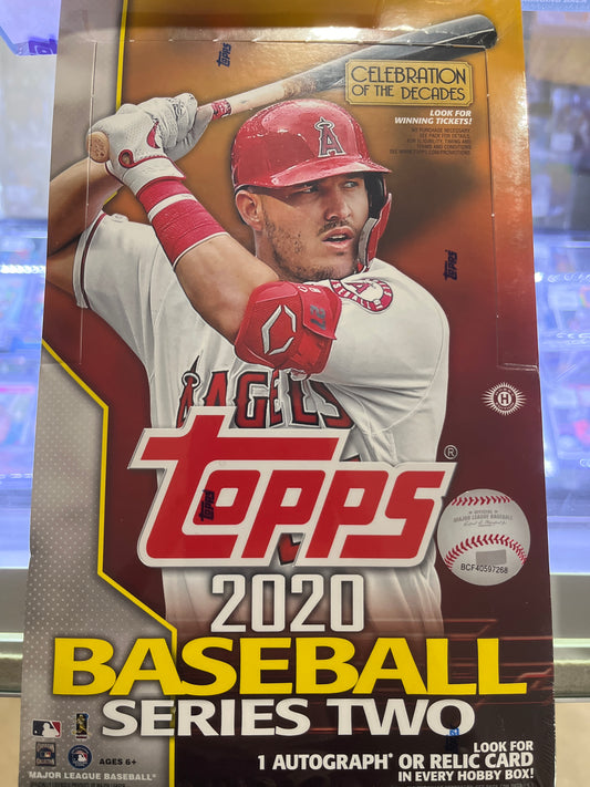Topps Baseball 2020 series two Hobby Box