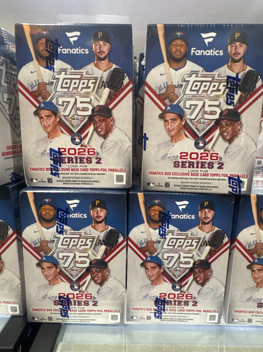 TOPPS 75 series 2 2026 FANATICS blaster