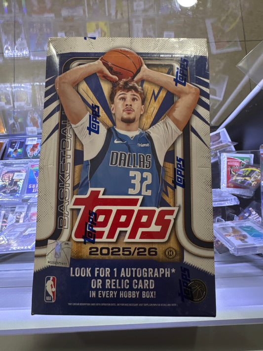 2025-26 Topps basketball hobby box