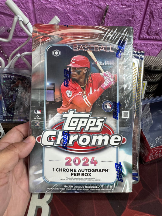 Break 42 MLB TOPPS CHROME HOBBY 2024