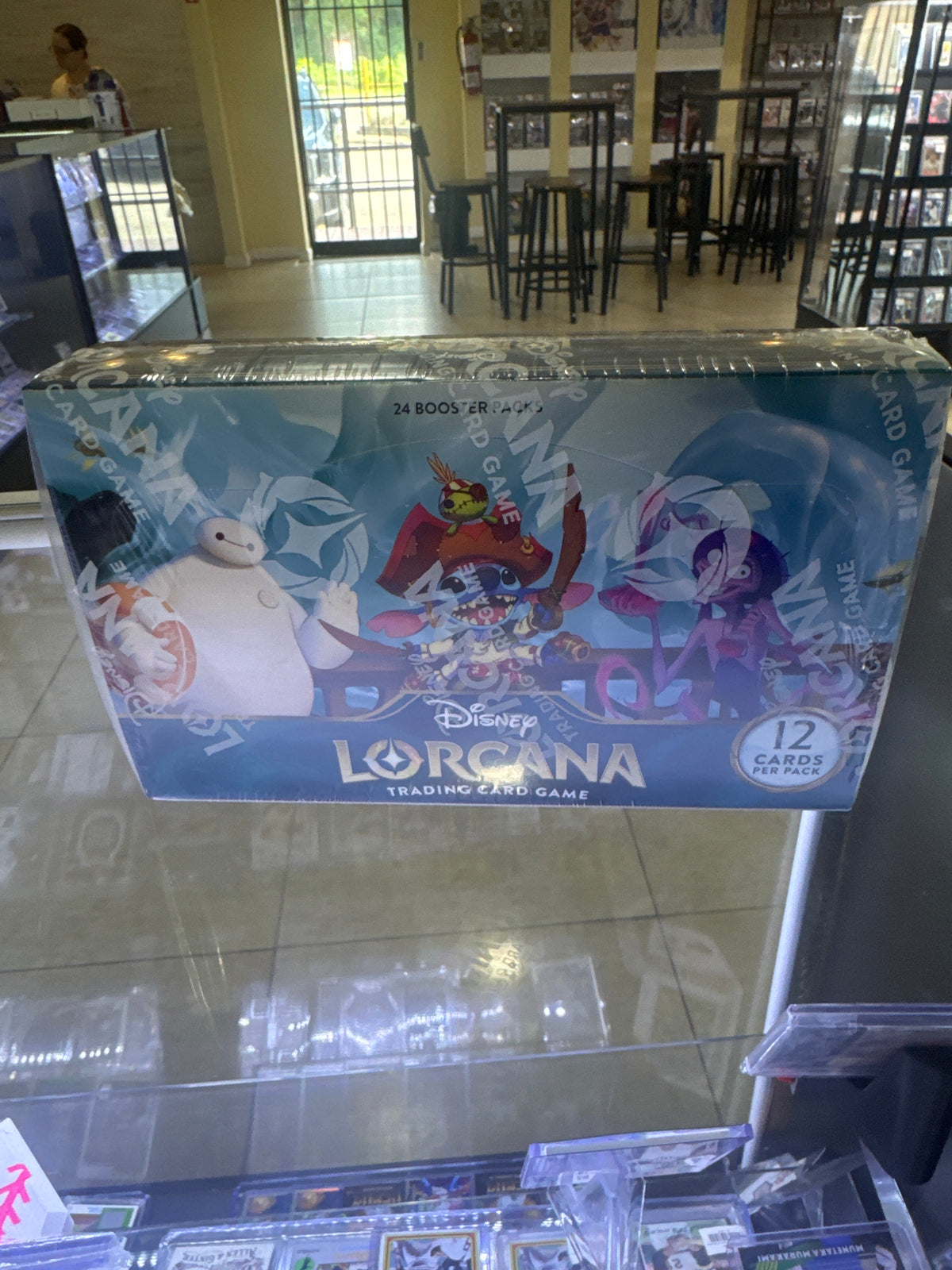 Lorcana Disney Azurite Sea booster box