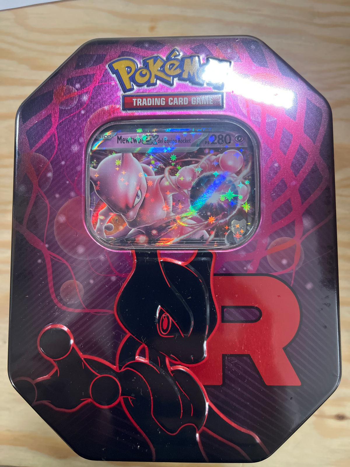 Pokemon Team Rocket Tin ESPAÑOL