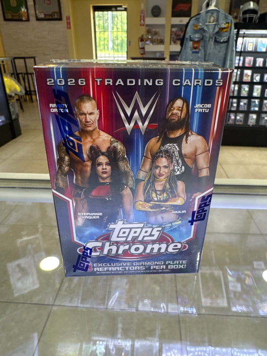 Topps Chrome WWE 2026 BLASTER BOX