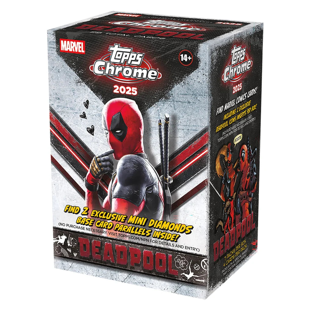 TOPPS CHROME DEADPOOL blaster