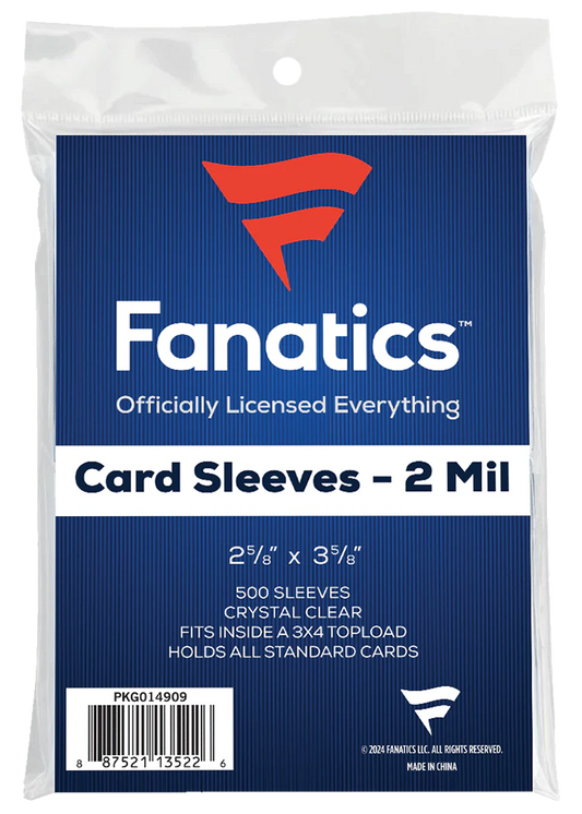 500 penny sleeves fanatics