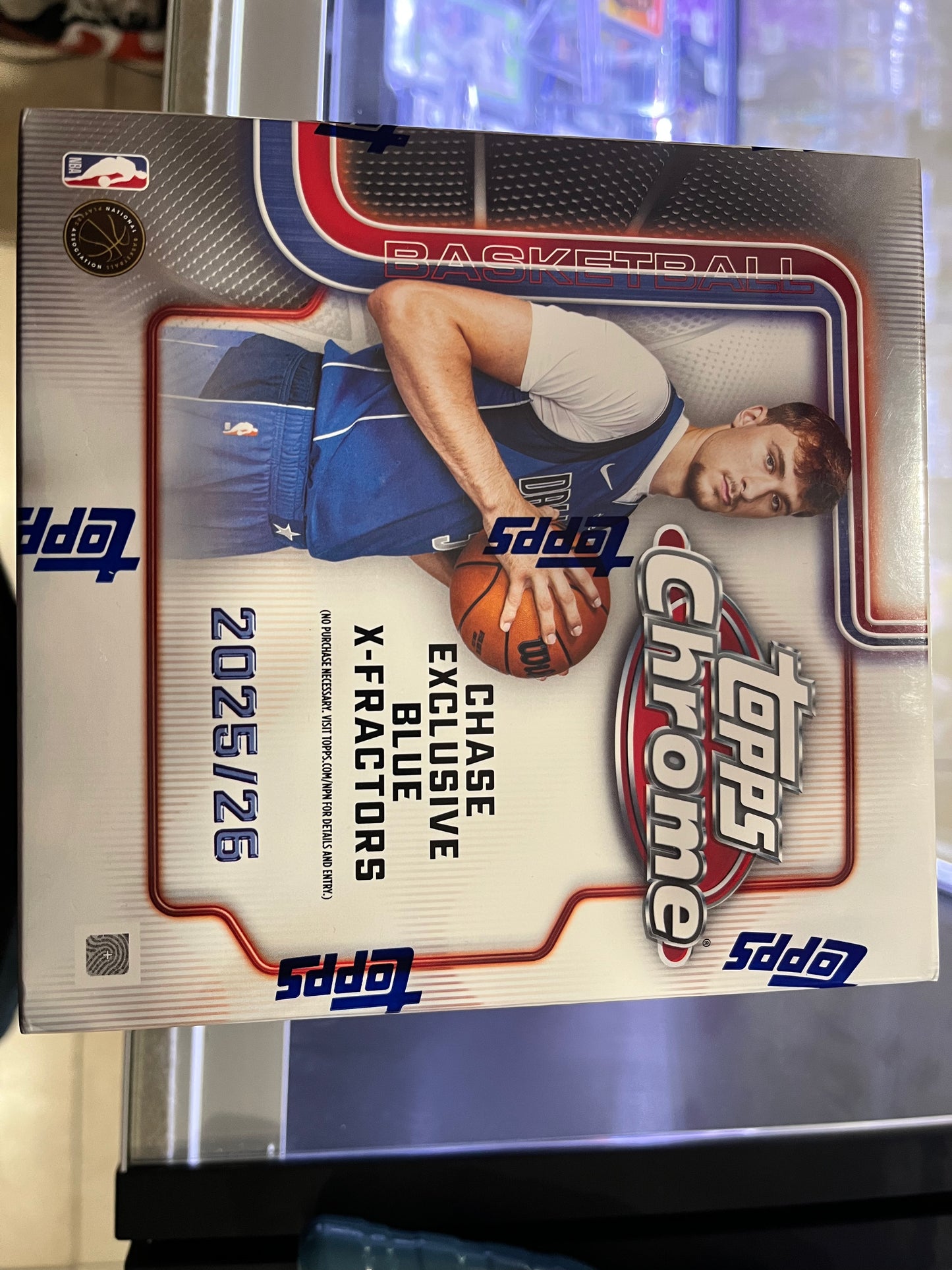 Topps Chrome Basketball 2025/26 Mega Box