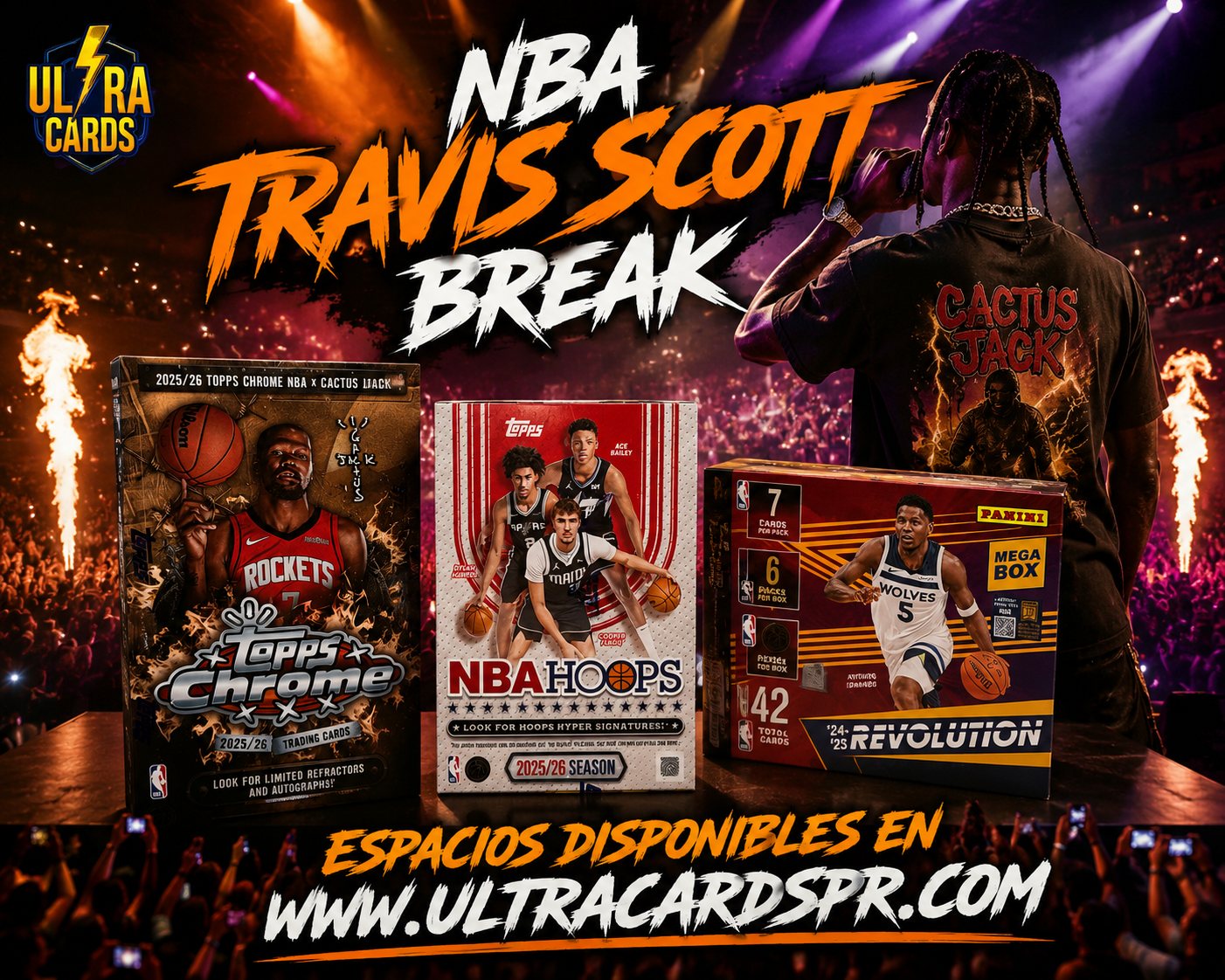 NBA TRAVIS SCOTT 3 box break