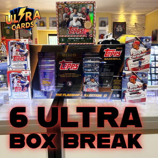 6 ULTRA BOX BREAK BASEBALL