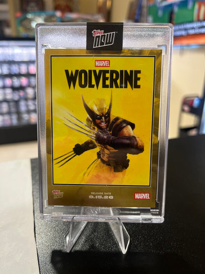 Topps Now Wolverine Marvel 9.15.26